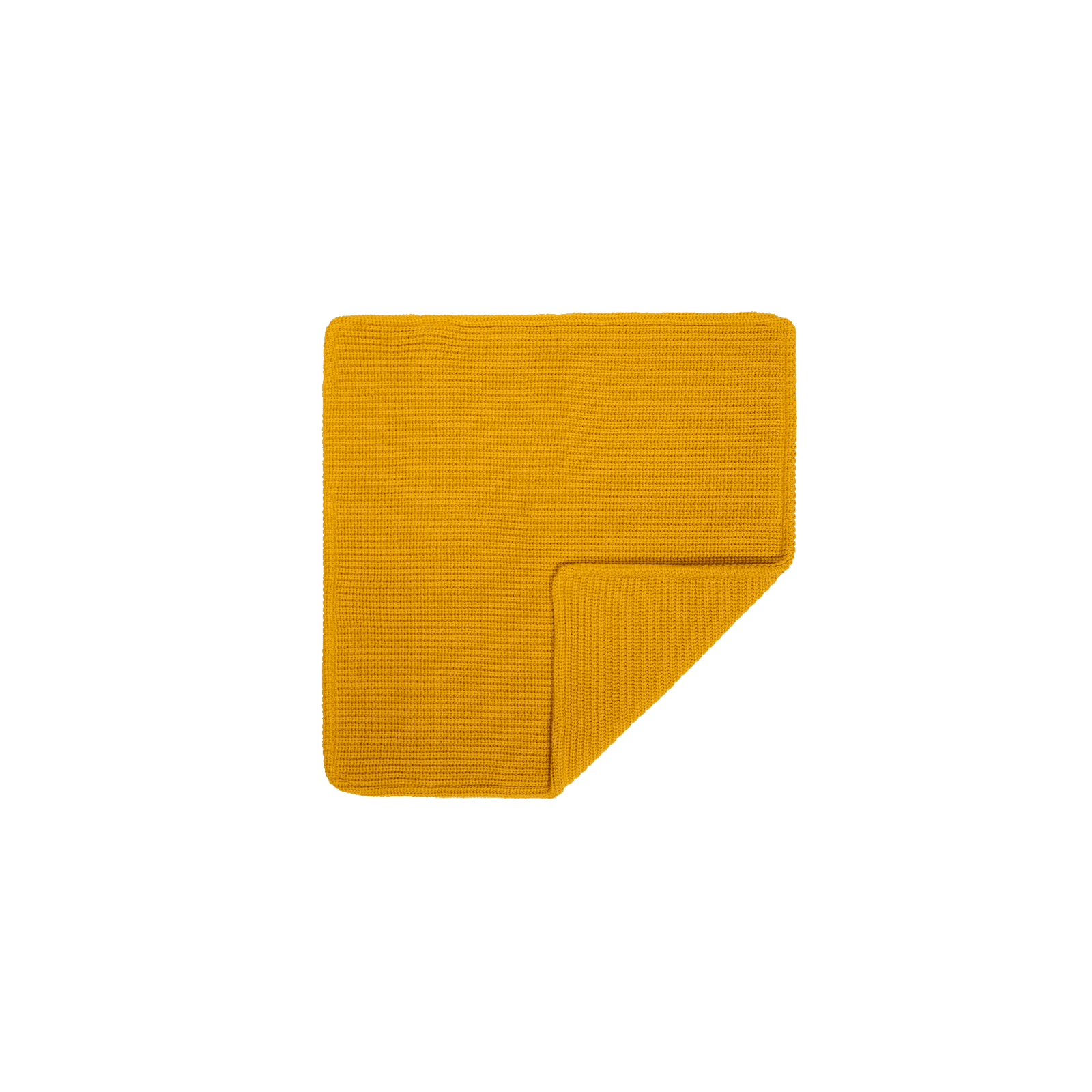 Housse de coussin | 45x45 Tricot Jaune Ocre