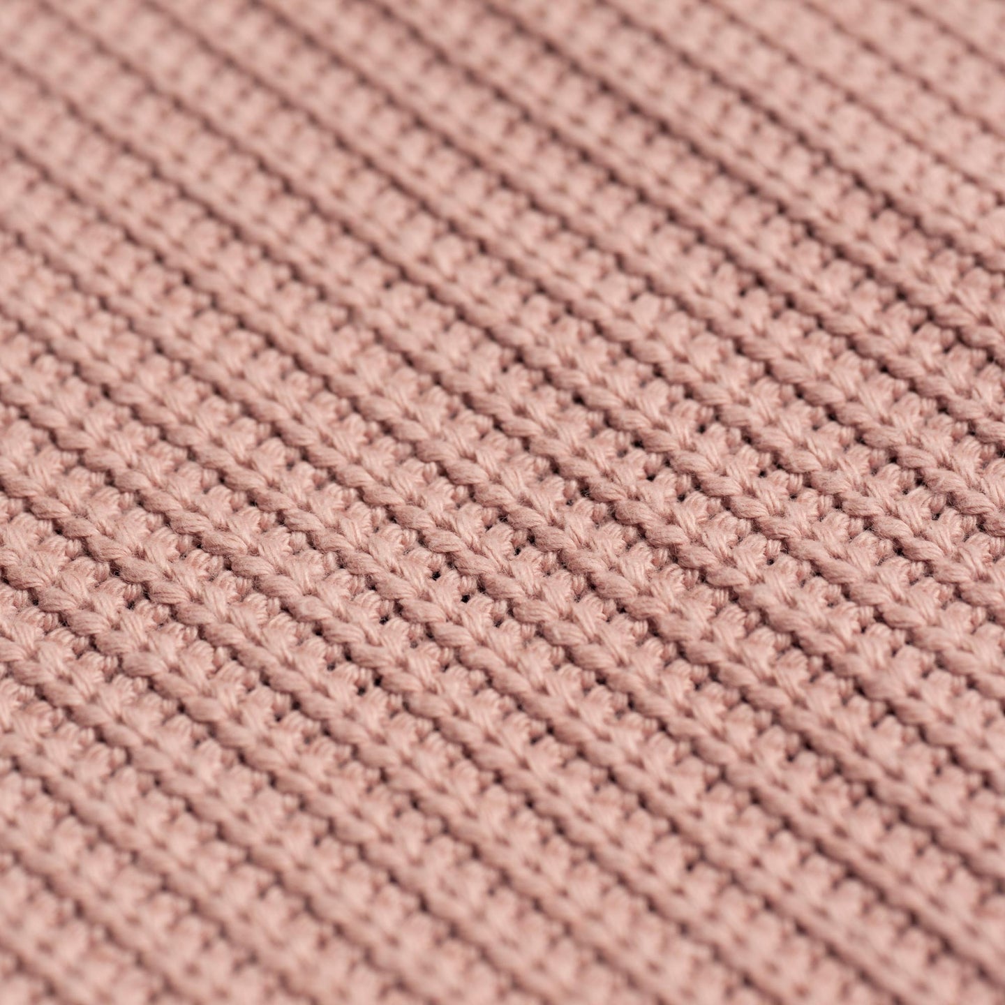 Housse de coussin | 45x45 Tricot Vieux Rose