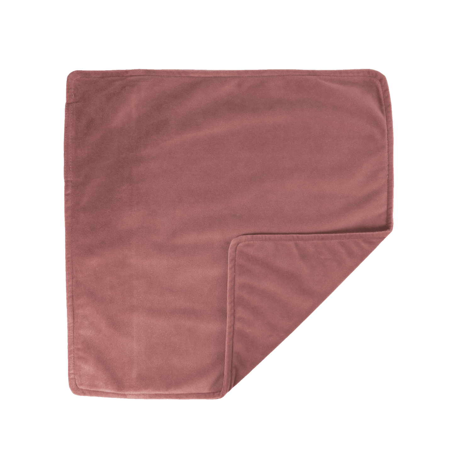 Housse de coussin | 45x45 Velours Rose Poivré