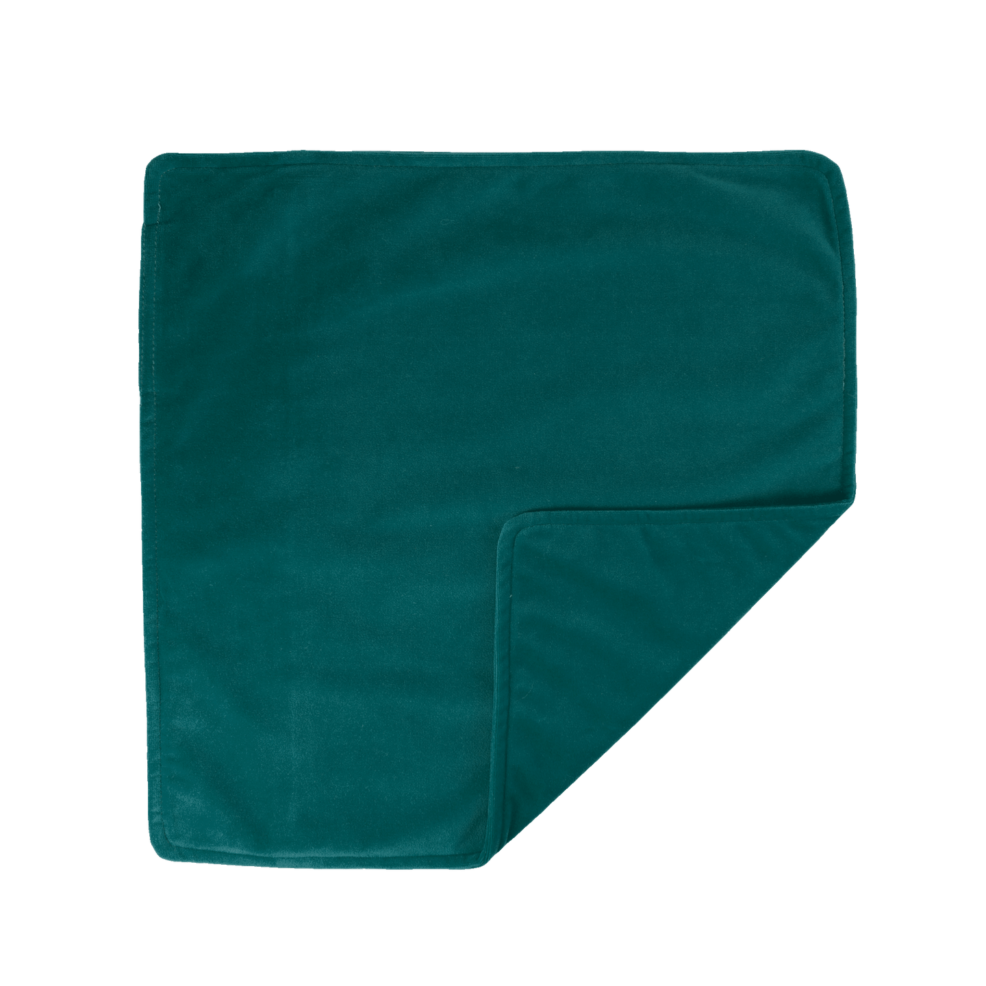 Housse de coussin | 45x45 Velours Vert Pétrole