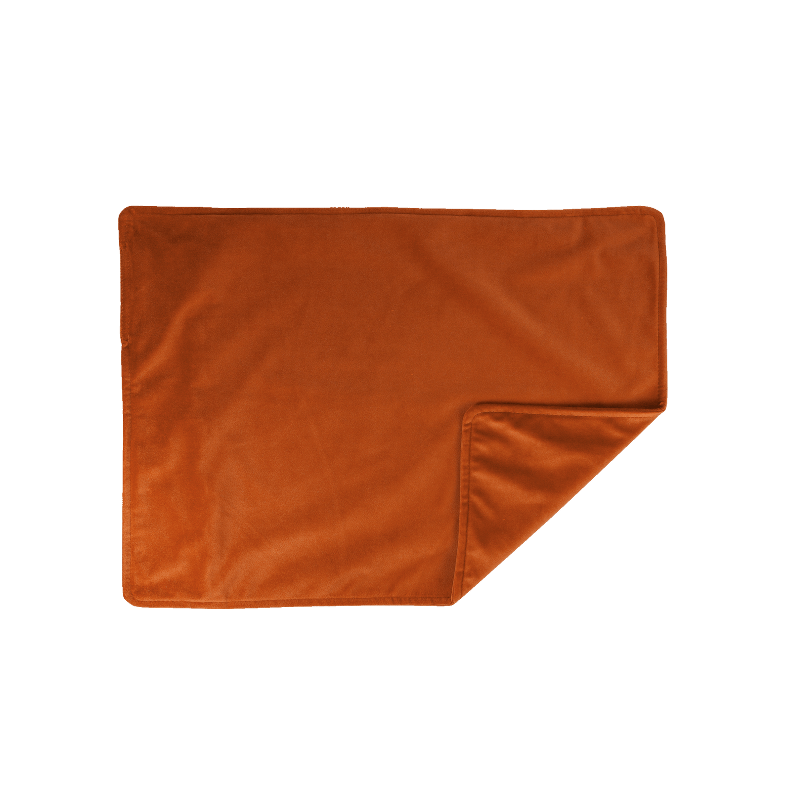 Housse de coussin | 45x60 Velours Orange Cannelle