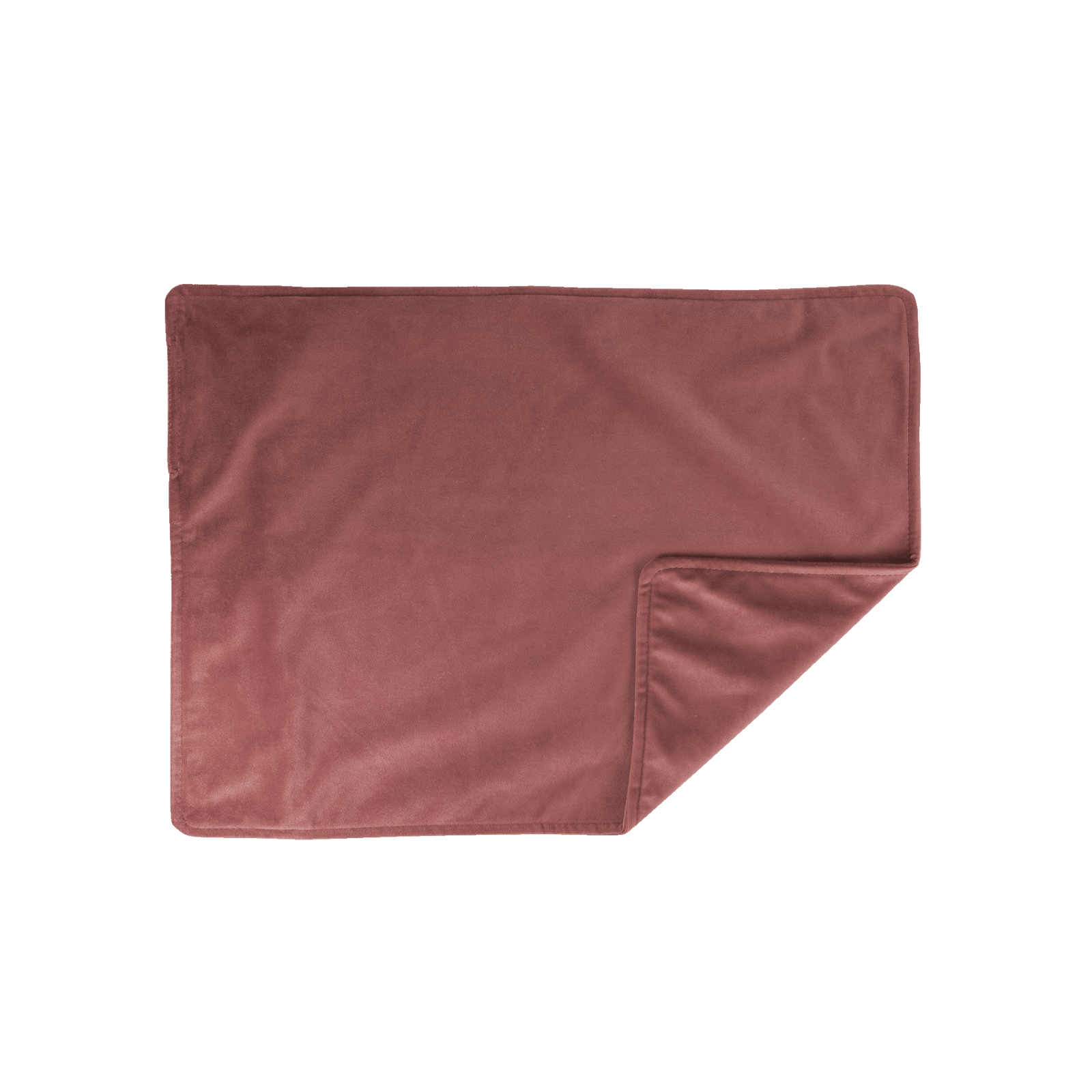 Housse de coussin | 45x60 Velours Rose Poivré