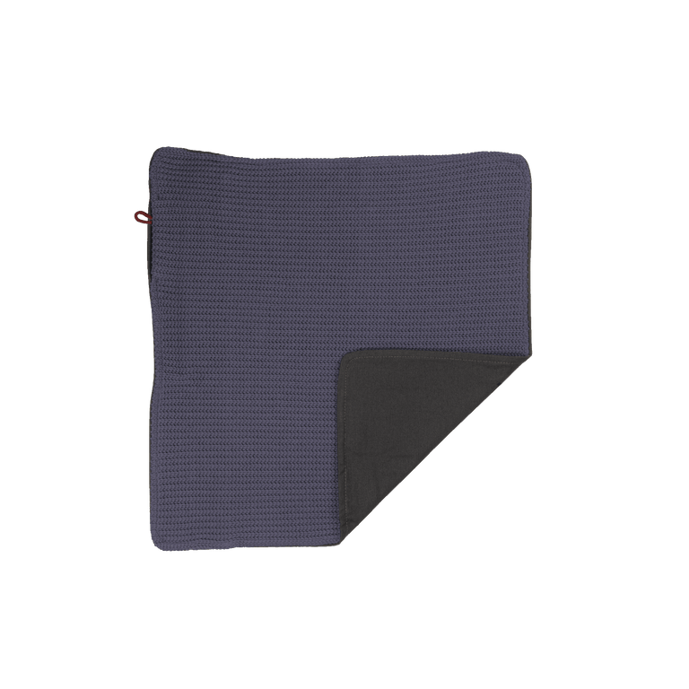 Housse de coussin | 45x45 Tricot Bleu Denim