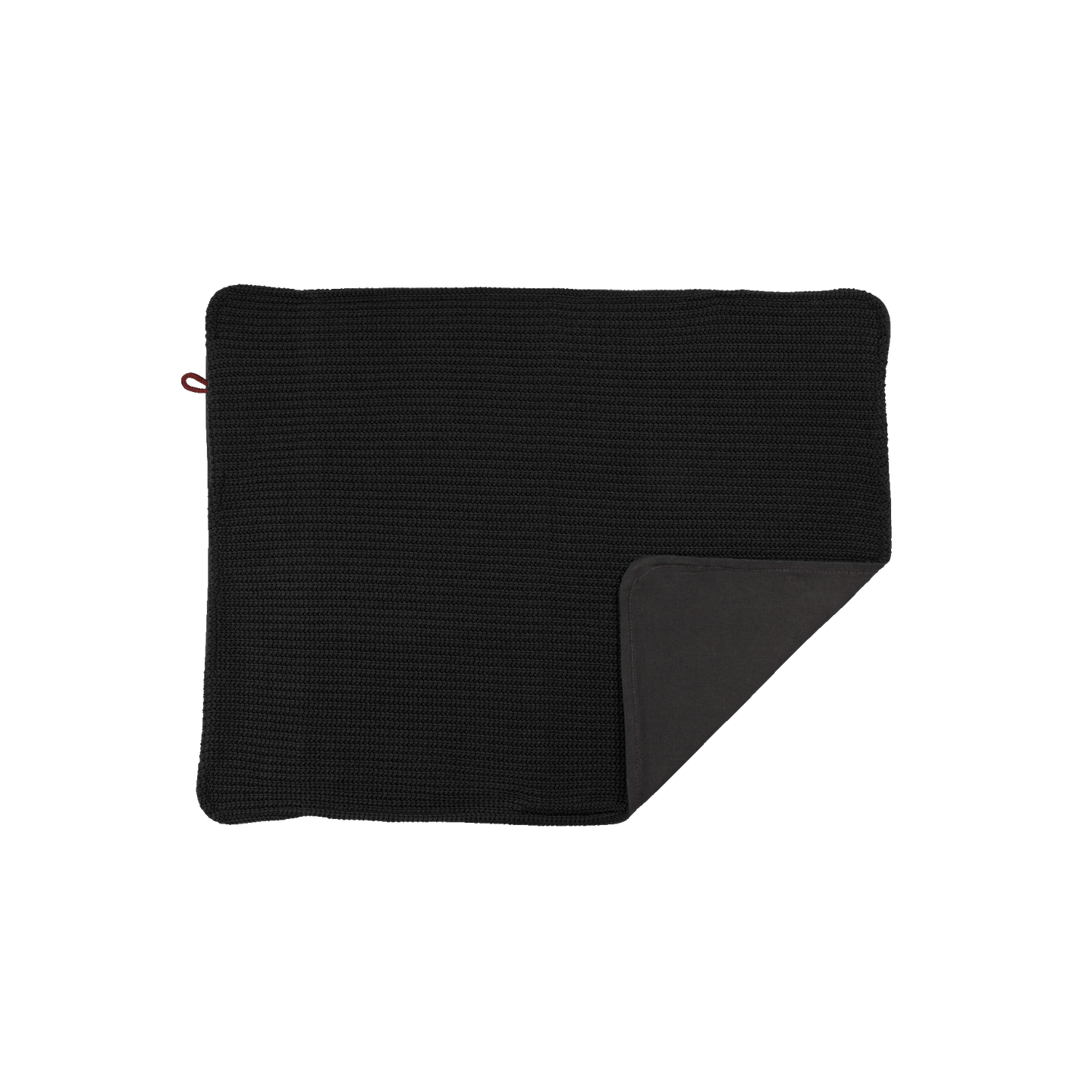 Housse de coussin | 45x60 Tricot Noir