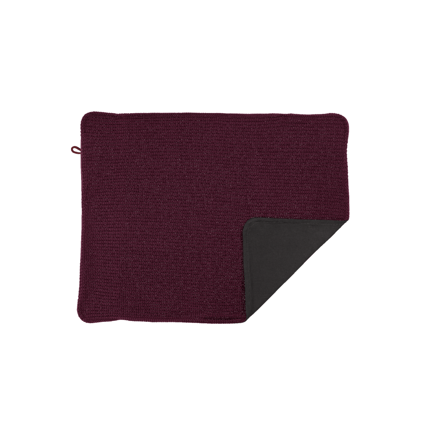Housse de coussin | 45x60 Tricot Bordeaux