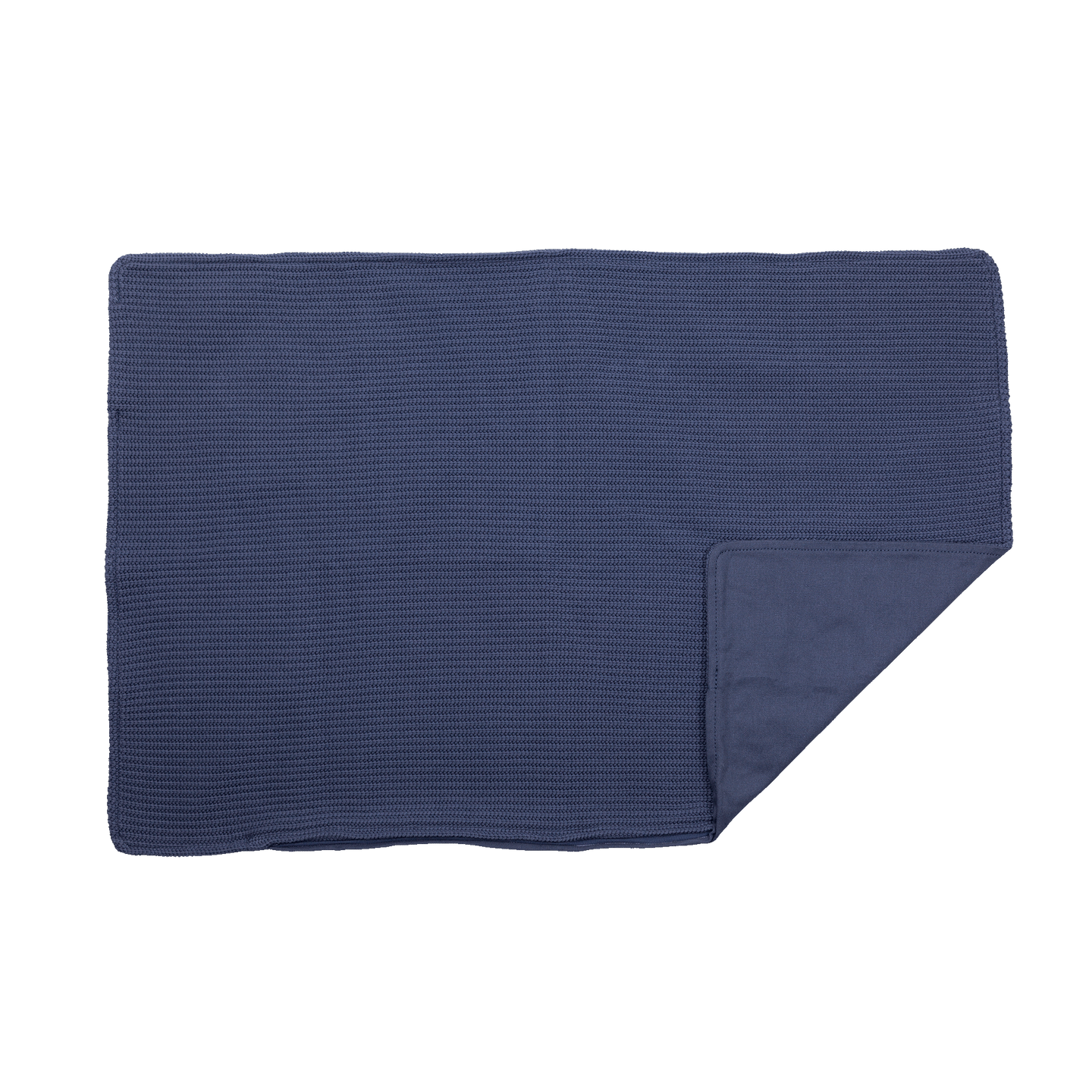 Housse de coussin | 60x90 Tricot Bleu Denim