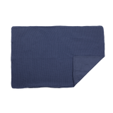 Housse de coussin | 60x90 Tricot Bleu Denim