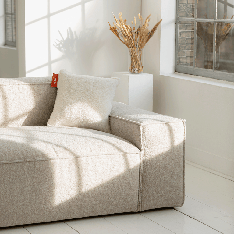 Ploov | 45x45 Laine Blanc
