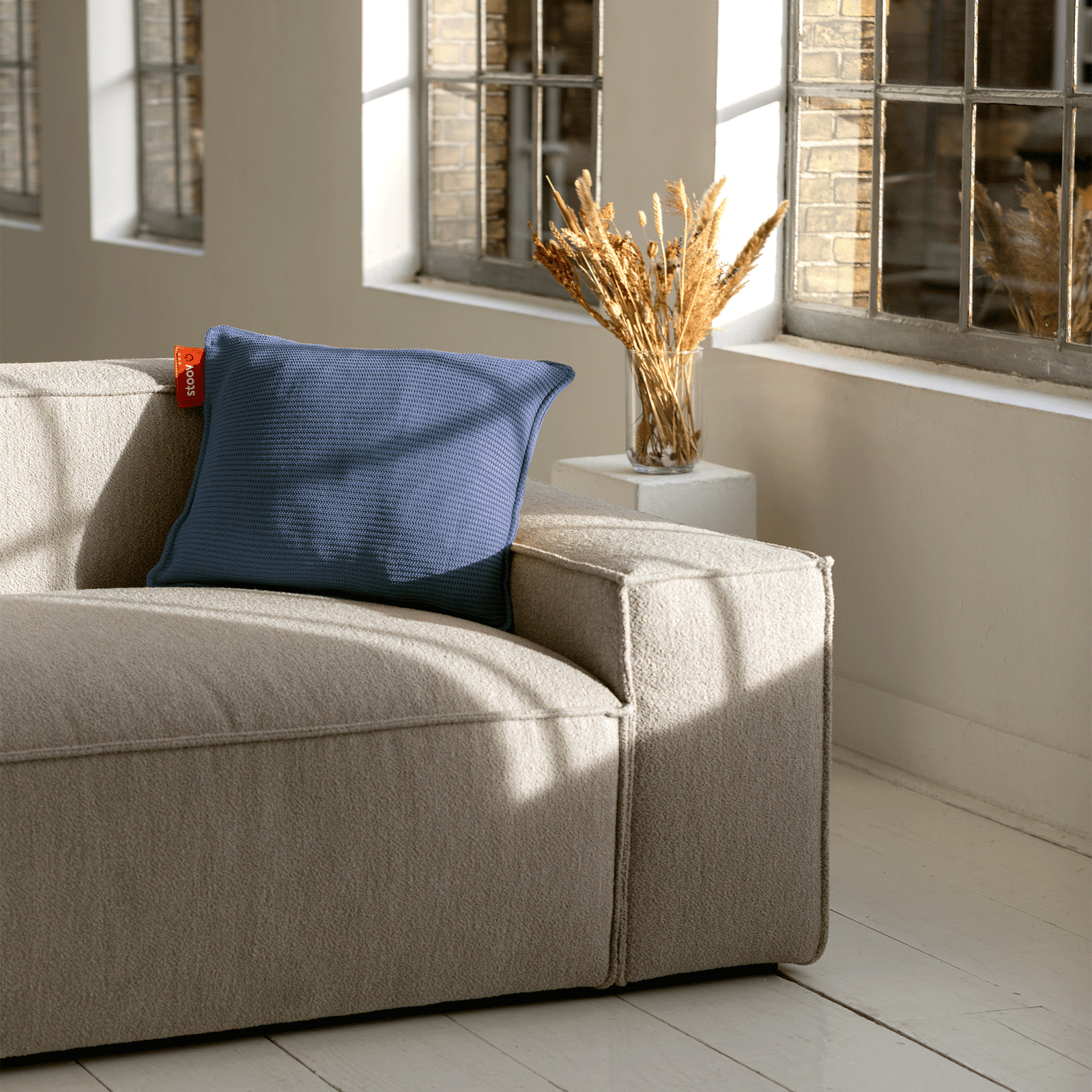 Ploov | 45x60 Tricot Bleu Denim