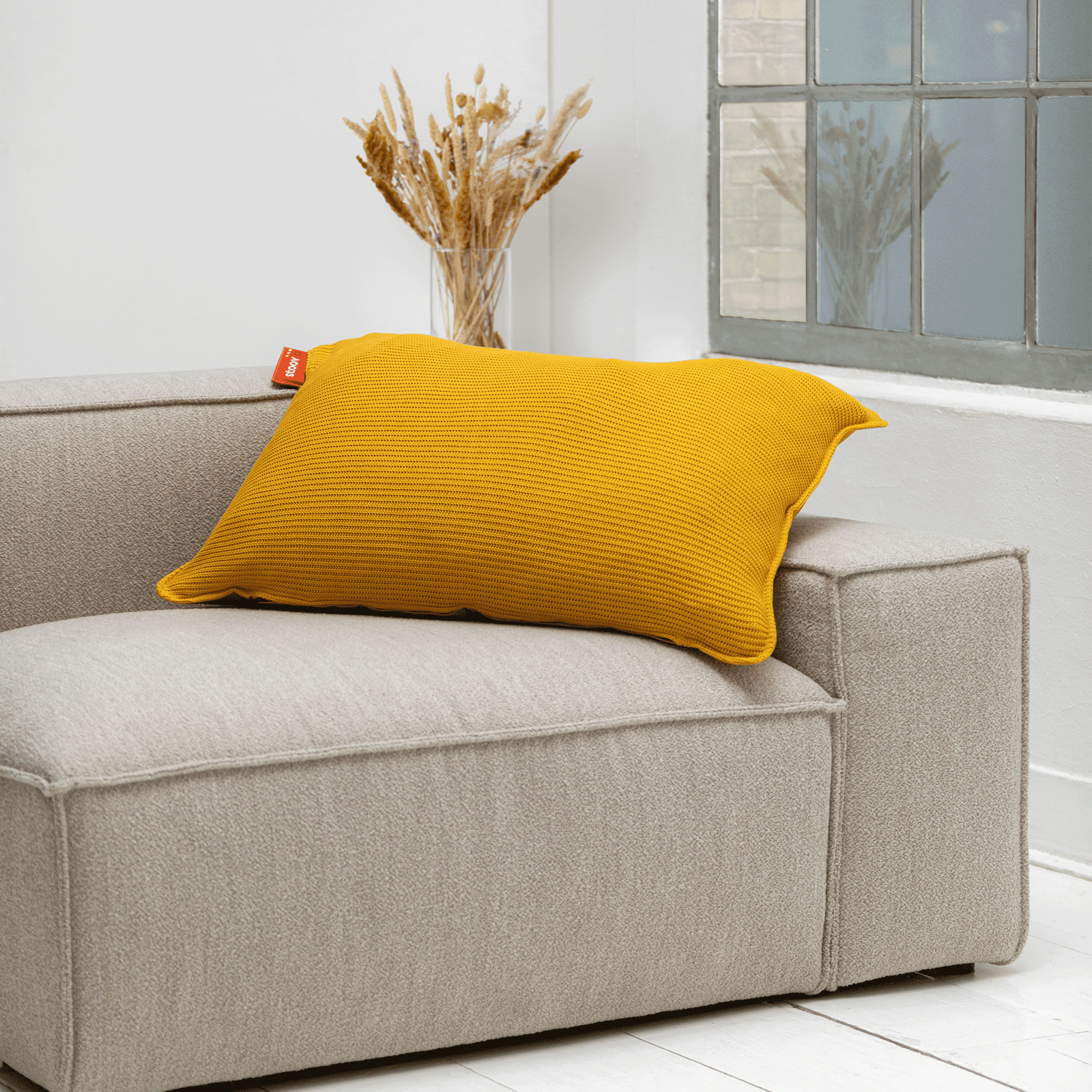 Ploov | 60x90 Tricot Jaune Ocre