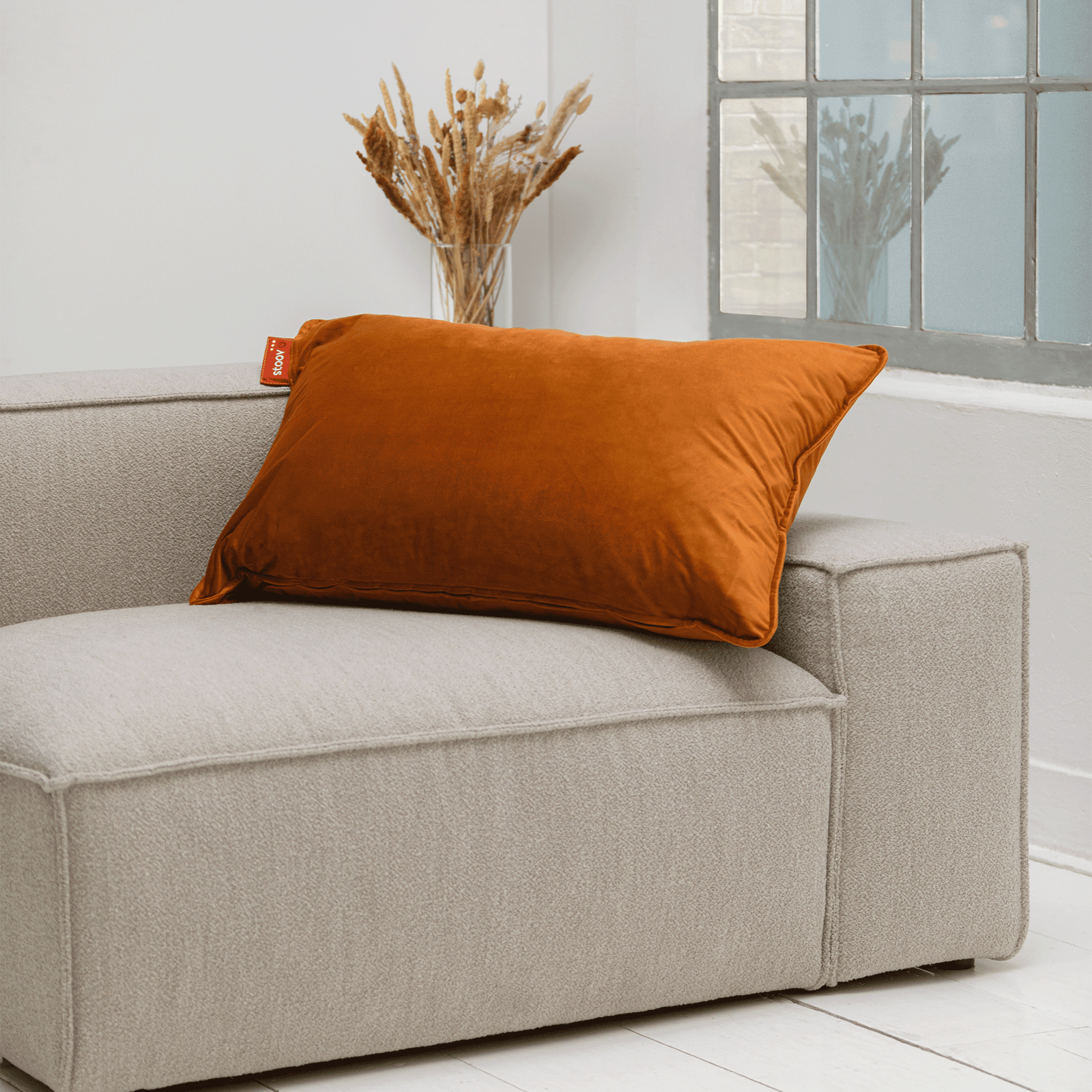 Ploov | 60x90 Velours Orange Cannelle